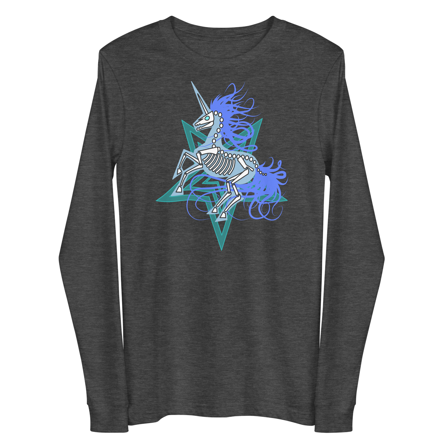 Skelto Unicorn Long-sleeve Tee