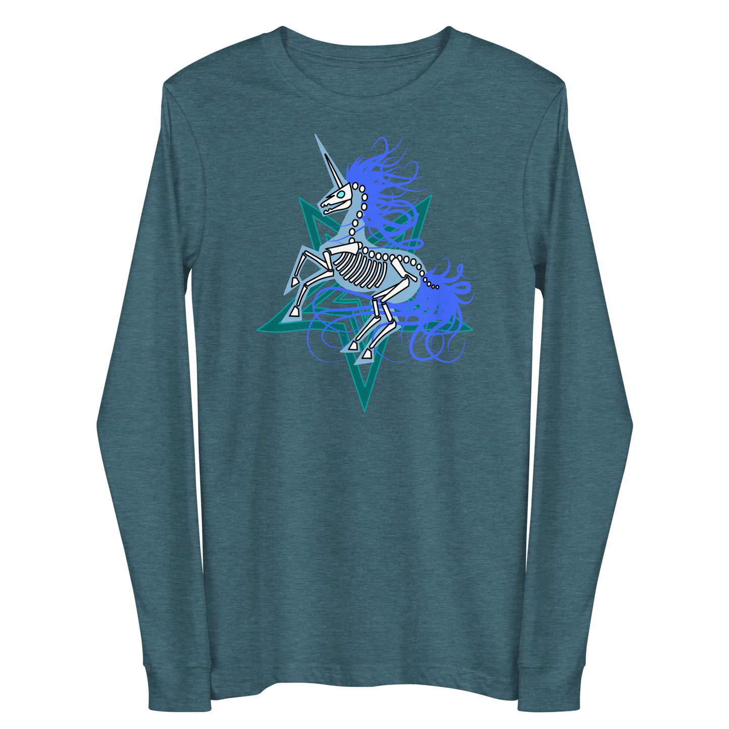 Skelto Unicorn Long-sleeve Tee