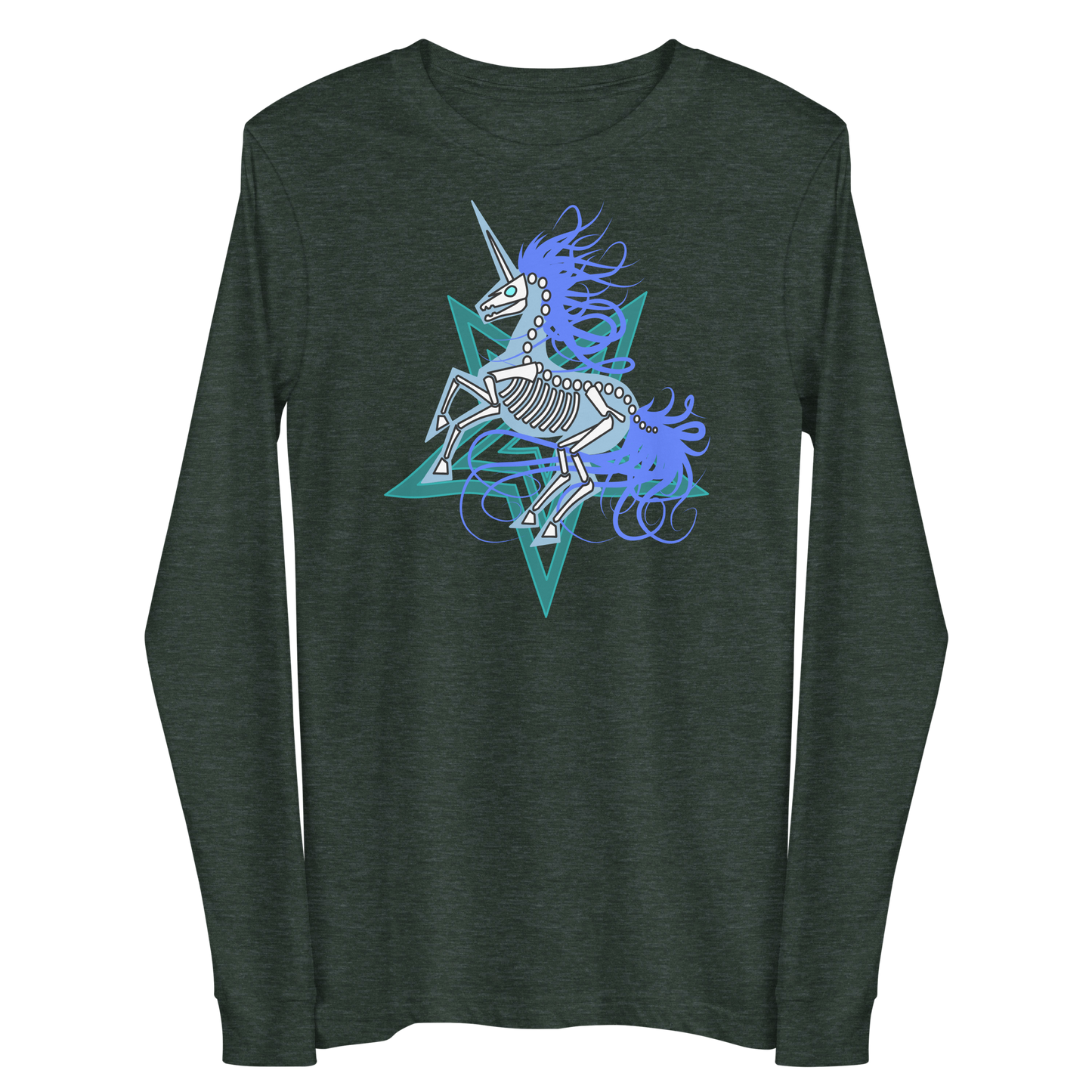 Skelto Unicorn Long-sleeve Tee