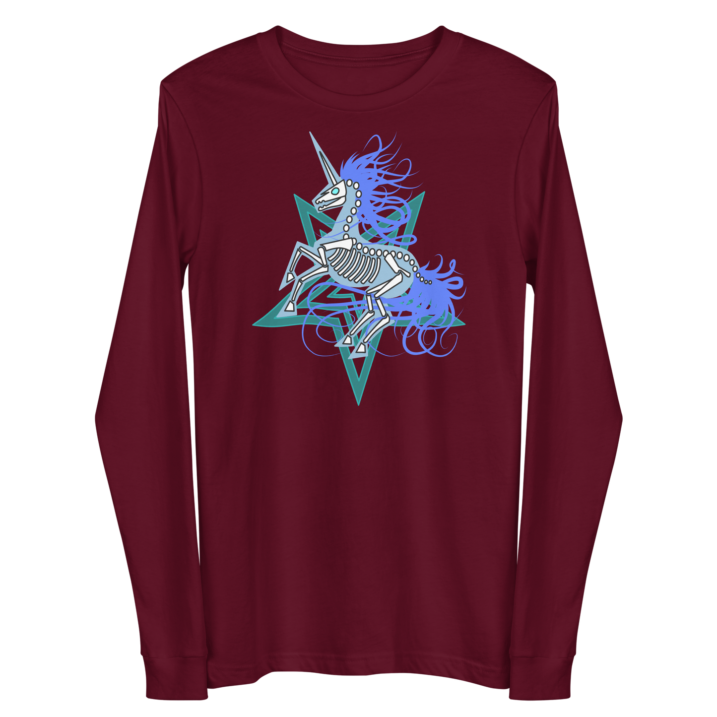 Skelto Unicorn Long-sleeve Tee