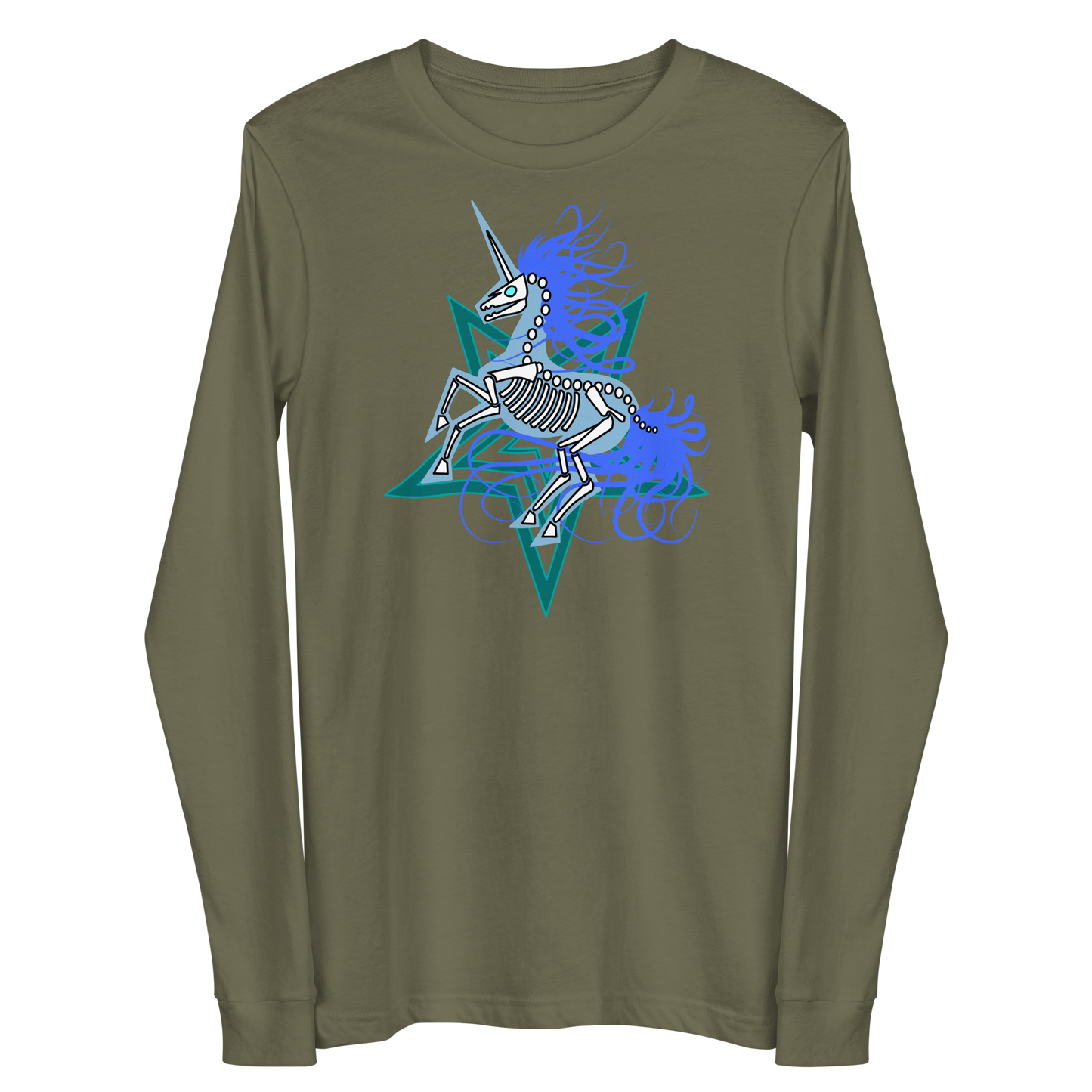 Skelto Unicorn Long-sleeve Tee