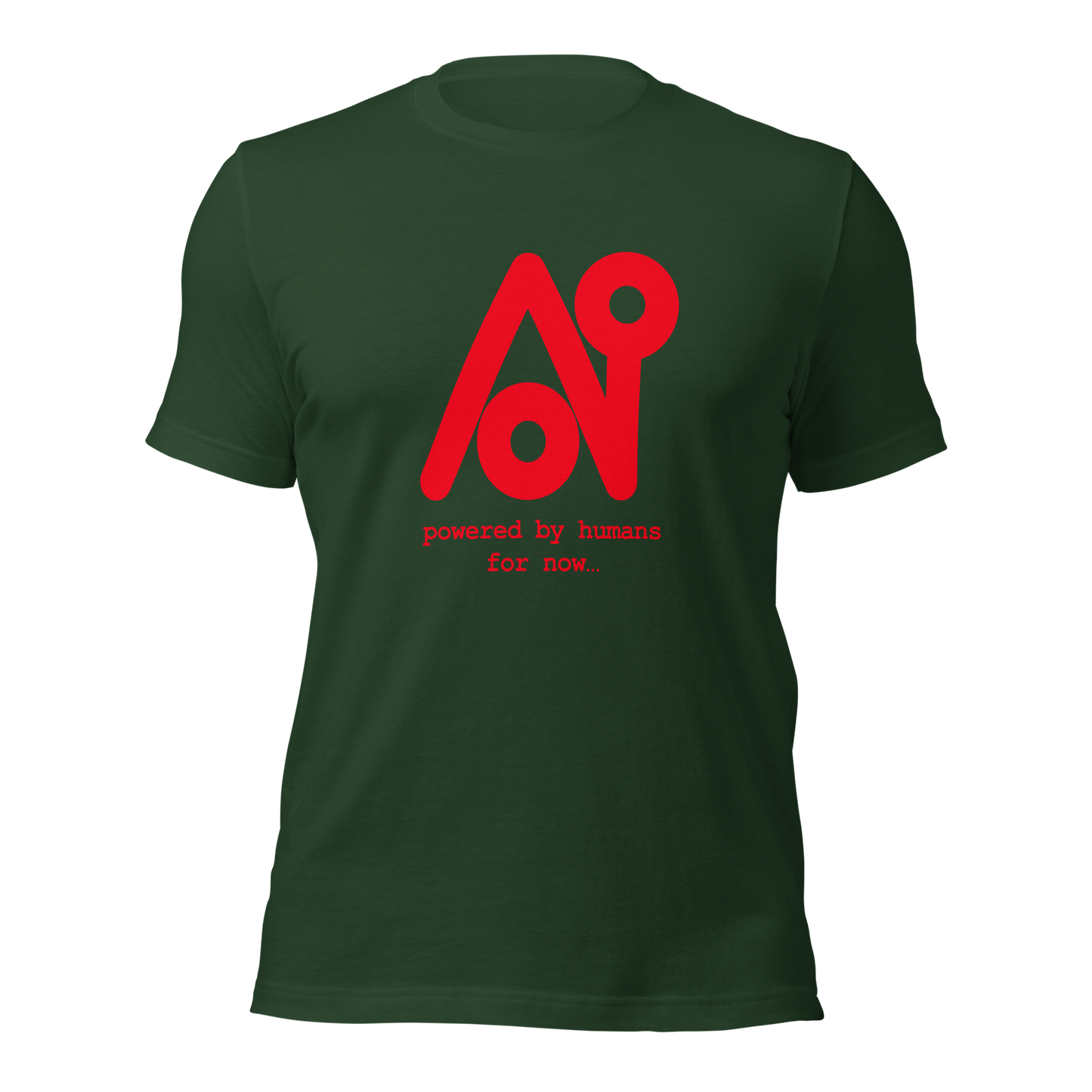 A.I. powered by humans T-shirt