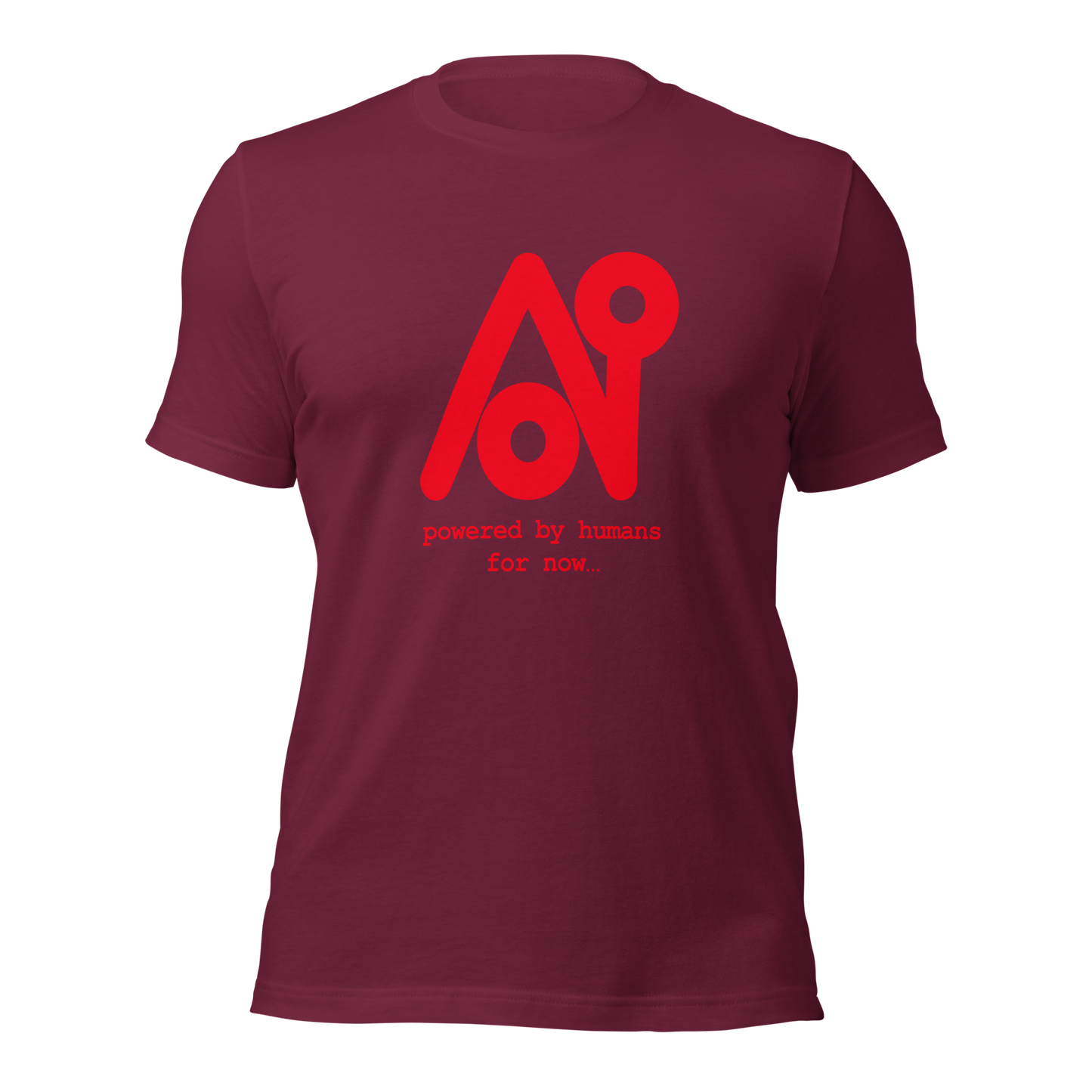 A.I. powered by humans T-shirt